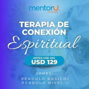 Terapia de conexión espiritual + Péndulo básico