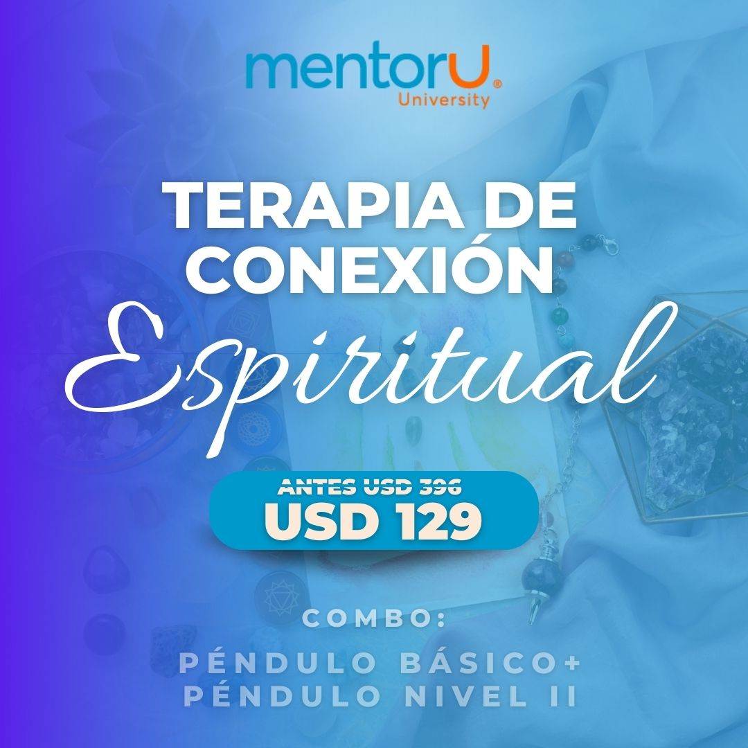 Terapia de conexión espiritual + Péndulo básico