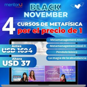Paquete de 4 cursos premium de metafísica – Por tiempo limitado